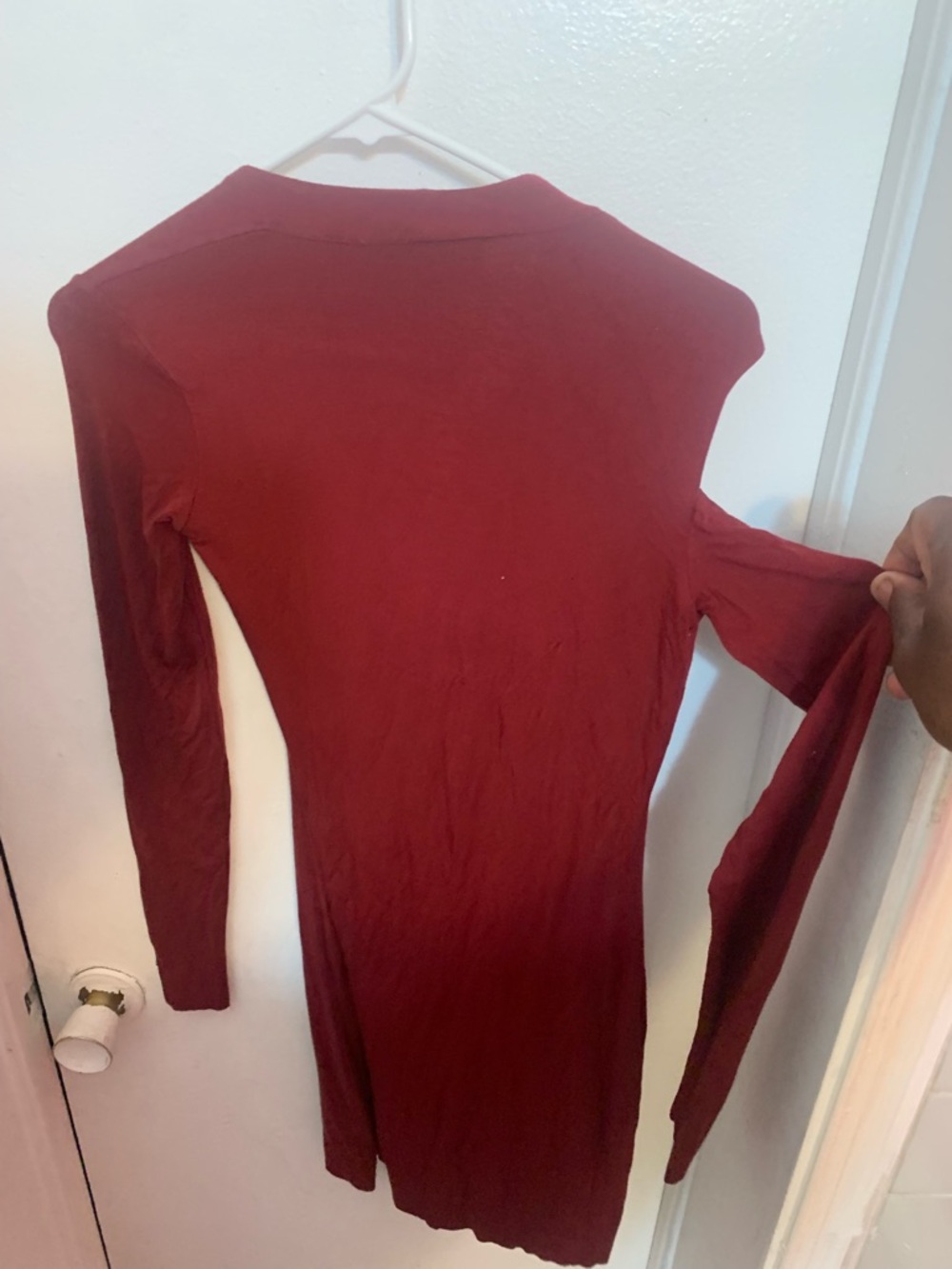 Bailey 44 Deep Wine Crewneck Dress